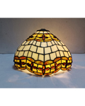 12-Vintage-Tiffany-Style-Stained-Glass-Only-Handmade-Lamp-Shade